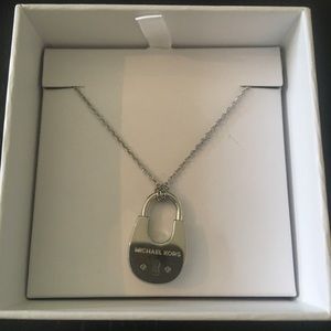 Michael Kors lock necklace